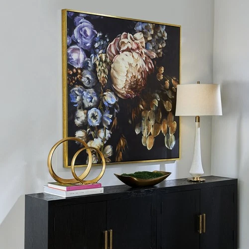 Uttermost 32321 Natural Wonder 50" x 50" Framed Floral Painting - MultiColor - Picture 4 of 6