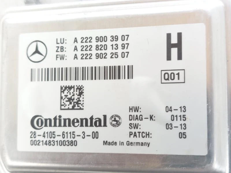 A2229003907 CAMERA FRONTALE MERCEDES-BENZ CLASSE C (W205) 2.2 CDI 16V AUT 170CV  - Immagine 3 di 3