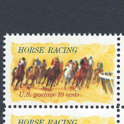 Horse Racing - 100th Kentucky Derby Vintage Mint Set of 4 Stamps