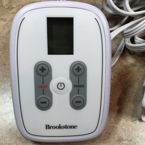 Brookstone CHF-A16-10BL Heizdecke beheizt Fernbedienung Timer Netzkabel - Bild 2 von 4