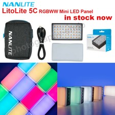 Nanlite LitoLite 5C RGB 2700-7500K Portable Mini LED Video Light Type-C Charging