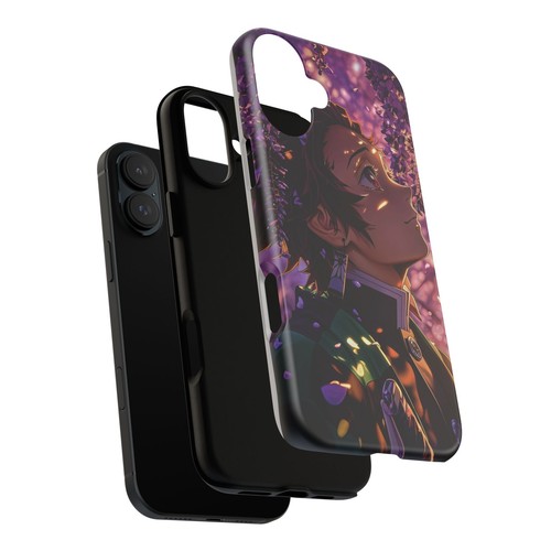 Phone Case, Tanjiro Anime Phone Case for iPhone, Otaku Gift, Demon Slayer Fan, - 第 36/221 張圖片