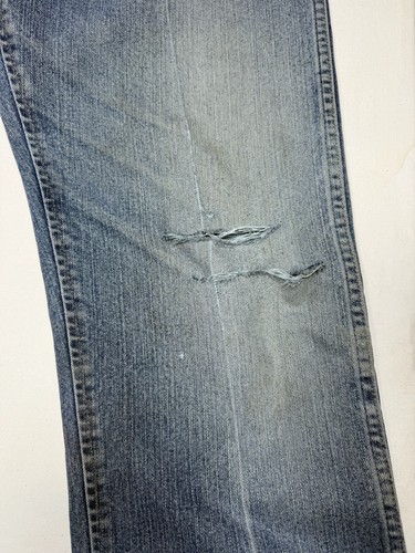 Wrangler Jeans Mens 34x36 Blue Relaxed Fit Cowboy Cut Advanced Comfort 47MACMS - Picture 9 of 11