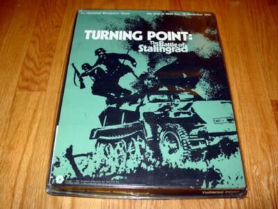 SPI 1972 : Turning Point game : The Battle of Stalingrad Eastern Front (Punched)
