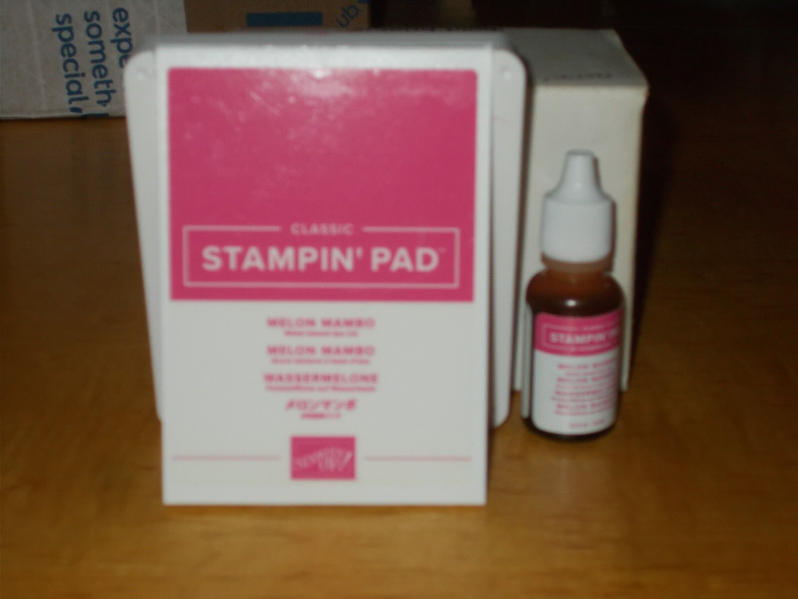 Meylon Inj Stampin'Up! MELON MAMBO Stampin' Pad 147051 & Ink Refill 115662 | eBay