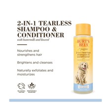 burt's bees puppy tearless 2in1 shampoo reviews