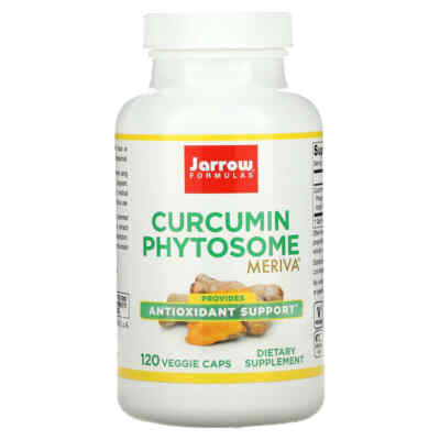 Jarrow Formulas, Curcumin Phytosome, 500 mg, 120 Veggie Caps