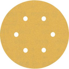 Image of Bosch EXPERT C470 Red Wood Top Sanding Discs 150mm 150mm 180g Pack of 5