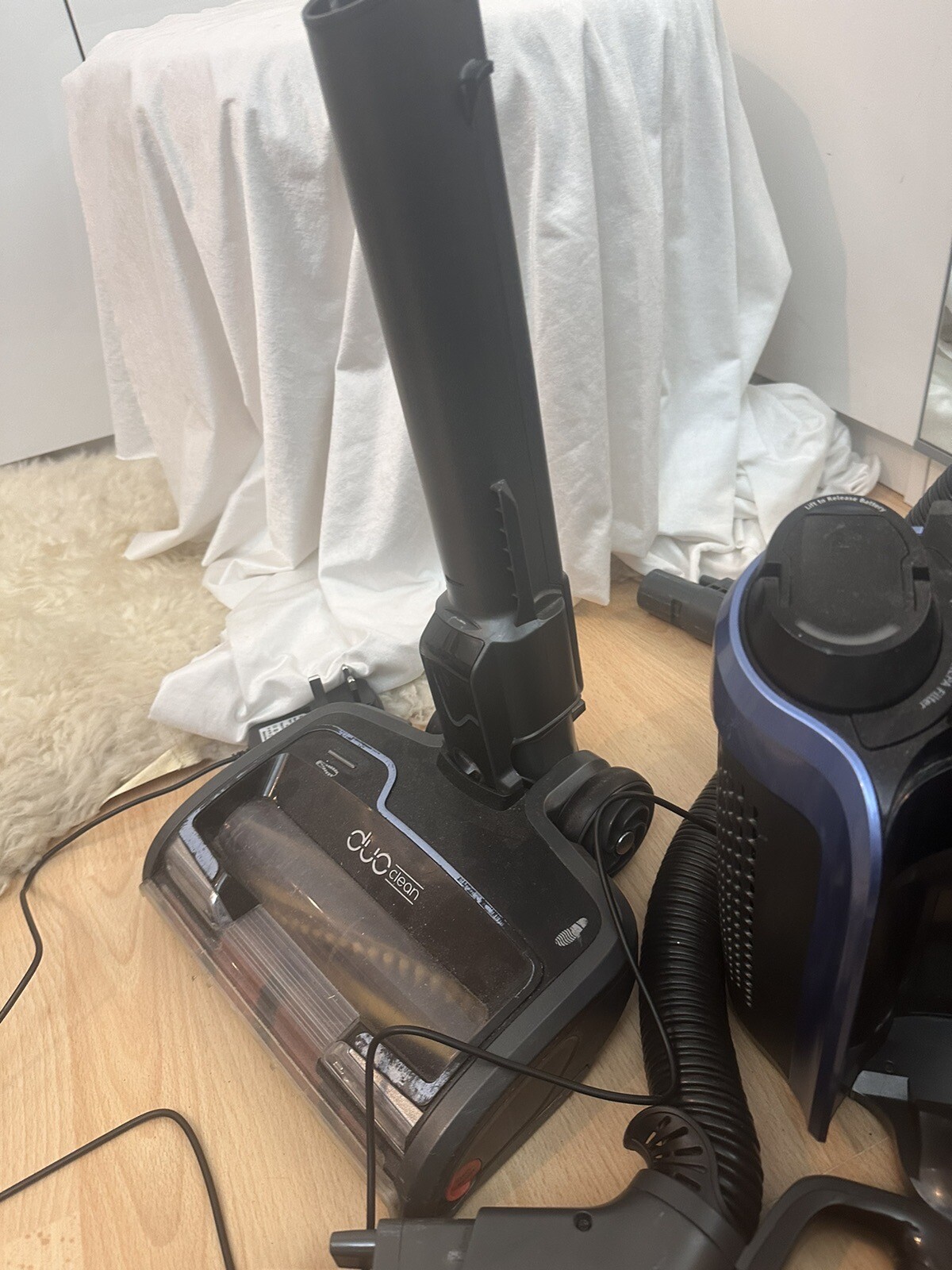 shark duo clean vacuum cleaner ( Model 3717FF) eBay
