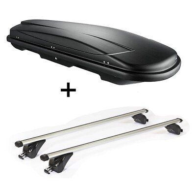 Dachbox JUXT400L +Dachträger KING1 für für Audi A6 4A/C8 Avant 5Tür ab 18
