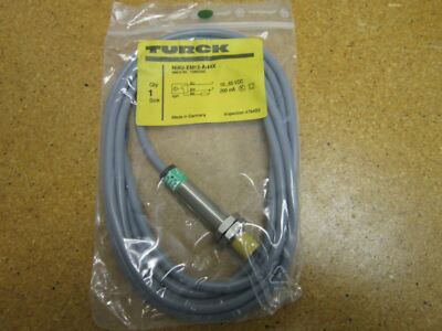 Turck Ni8U-EM12-AN4X PROXIMITY SENSOR ID 1580560 10-65VDC 200mA NPN Sn= 8mm NIB