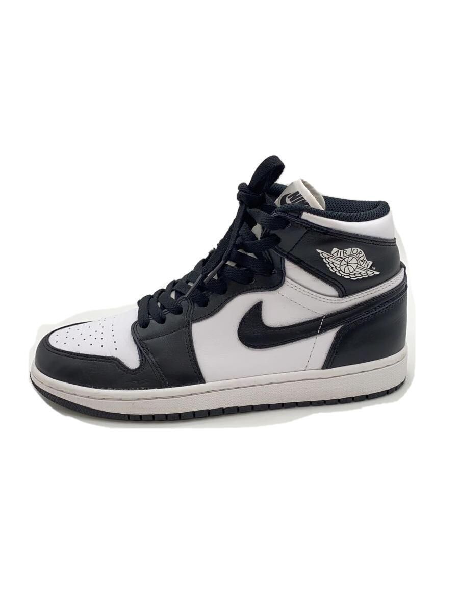 Nike High Top Sneakers AIR JORDAN 1 RETRO OG BLACK 25.5 cm Used | eBay 