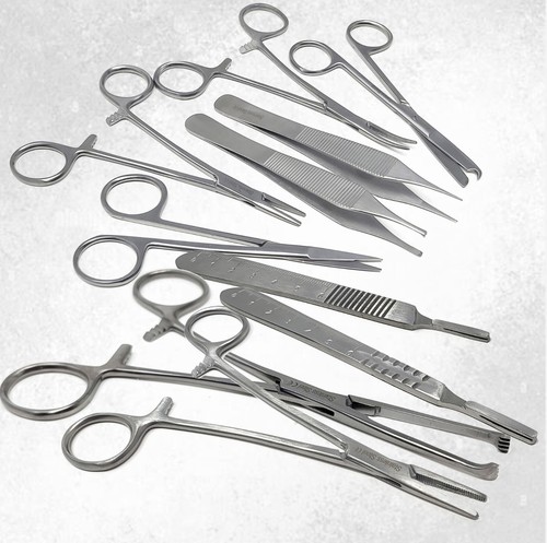 New 10 Pcs Minor Surgery Set Surgical Instruments Kit Stainless Steel CE - Picture 2 of 3