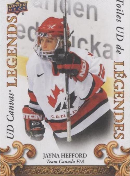 2022-23 Upper Deck Tim Hortons Legends - Jayna Hefford #CL-14 - 1 of 1