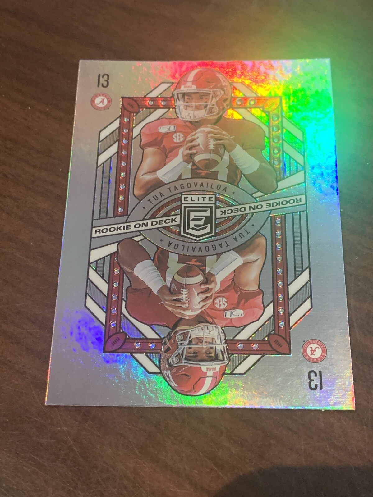 2020 Elite Football Rookie On Deck 7 Tua Tagovailoa