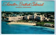 Sheraton British Colonial Hotel NASSAU Bahamas Postcard