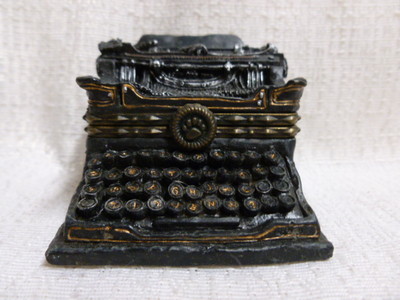 Boyds Bear Wilson's Typewriter W/ Underwood McNibble Treasure Box 2E 392120 NIB