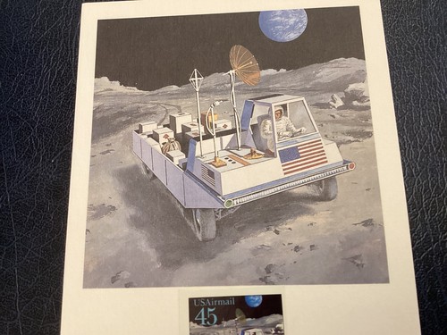 ICOLLECTZONE US C12C126a-d Imperf Beautiful Color Card FDC Set (A100) - Picture 5 of 9