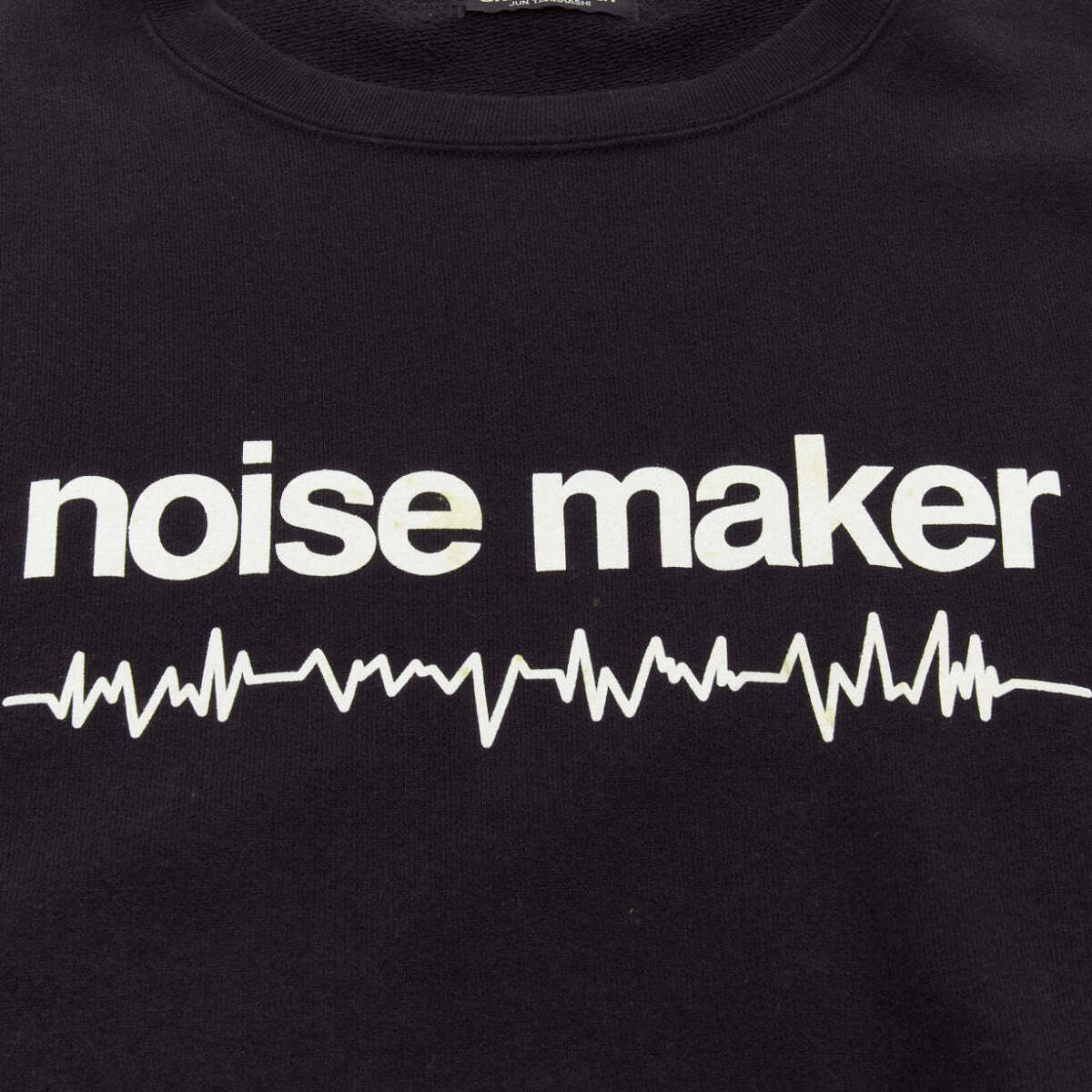 UNDERCOVER 2023 black cotton noise maker graphic crew neck UNDERCOVER 2023 black cotton noise maker graphic crew neck