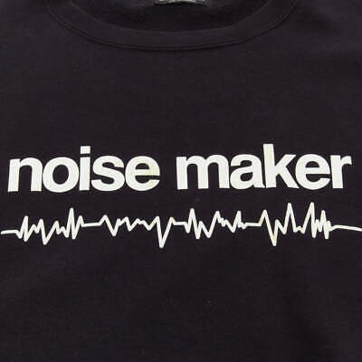 UNDERCOVER 2023 black cotton noise maker graphic crew neck UNDERCOVER 2023 black cotton noise maker graphic crew neck