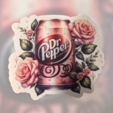 Handmade Dr pepper Sticker