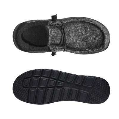 Men's Loafers Casual Shoes Slip-on Warm Winter Snow Boots Shoes