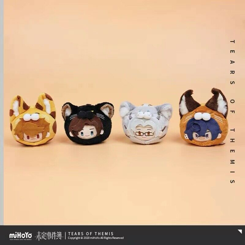 Official Tears Of Themis Lu Jinghe Xia Yan Mo Yi Plush 10cm Doll