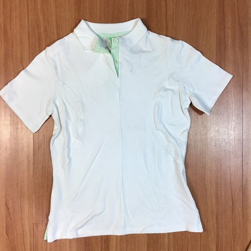 best white golf shirt