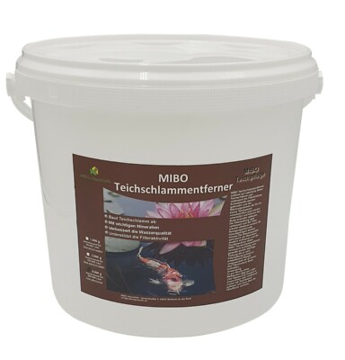 (7,50 /kg) MIBO Teichschlammentferner 5 kg Teichpflege Teichschlamm Gartenteich