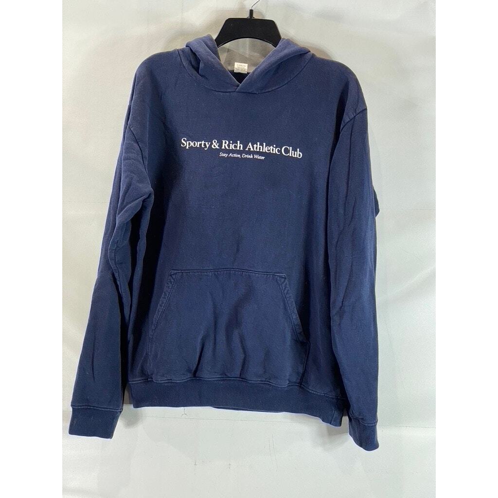 Sporty&Rich｜HOODIES/SWEATS (USA Athletics Hoodie - Navy USA Athletics Hoodie - Navy/Sports Red/White – Sporty & Rich