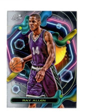 4 count lot 2024 Topps Cosmic Chrome Ray Allen Cards #73 Milwaukee Bucks