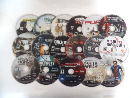 PS3 Games Lot 17 Discs - Afbeelding 1 van 1