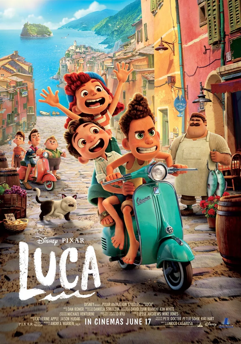 Luca Movie Greeting Cards for Sale