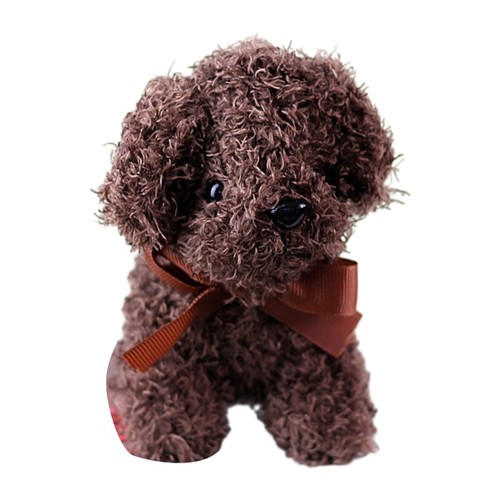 Dog Keychain Adorable Stuffed Animal Pendant Plush Dog Keyrings for Handbag - Picture 7 of 12
