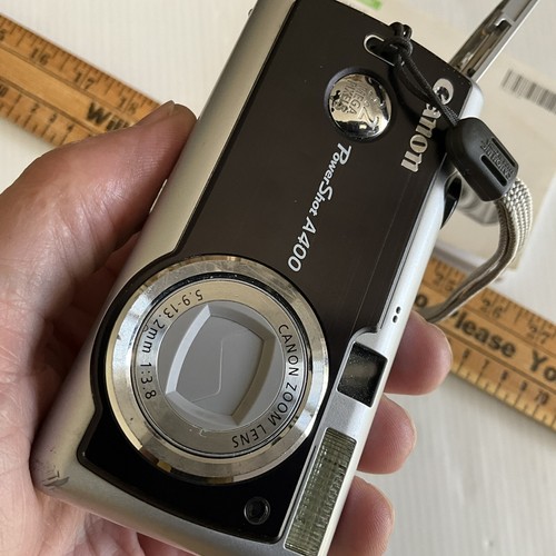 Canon PowerShot A400 Digital Camera Model PC1080 PARTS/REPAIR - READ - Picture 5 of 6