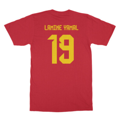 バルセロナ LAMINE YAMAL 19番 シャツ Barcelona 24/25 Home Shirt with Lamine Yamal 19 Printing
