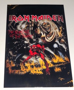 Iron Maiden Tour Poster for sale | eBay