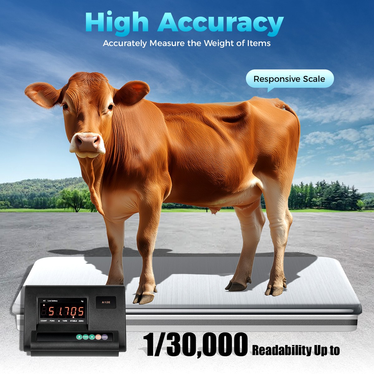 Cattle Scale Kits High Precision Livestock Scale Kit, Scale Load Cell ...
