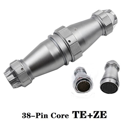 WY48 TE+ZE 5Pin+42Pin jaw plug Straight butt joint clamping jaw fastening socket - Picture 15 of 16