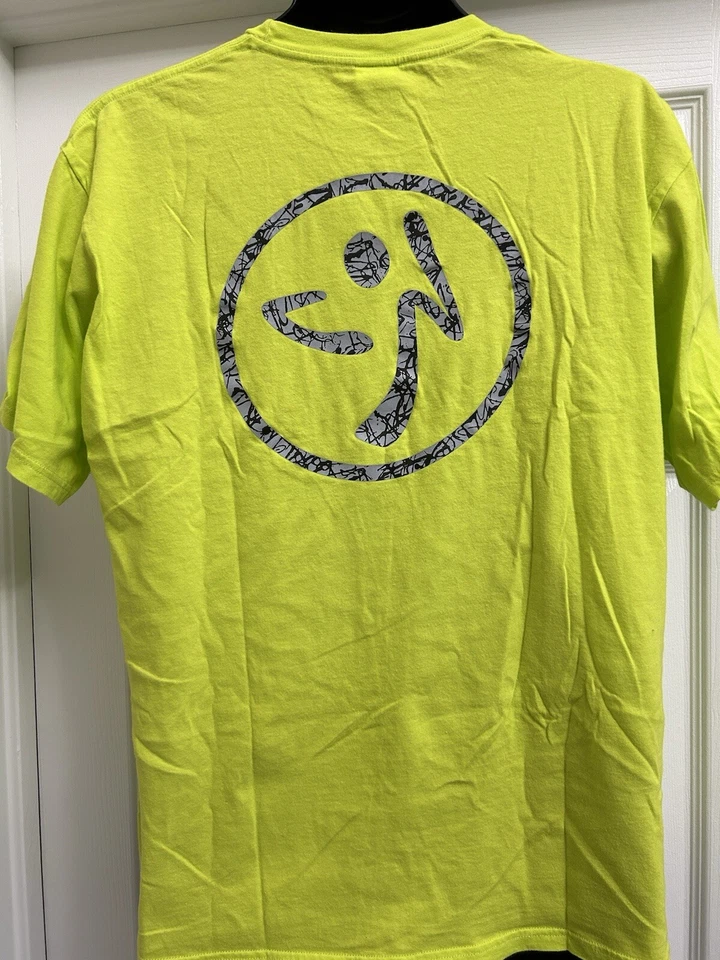 T Zumba Wear Unisex Zumba Verde UNA TALLA se adapta a la mayoría de los estampados de logotipo liso Foto 4 de 4
