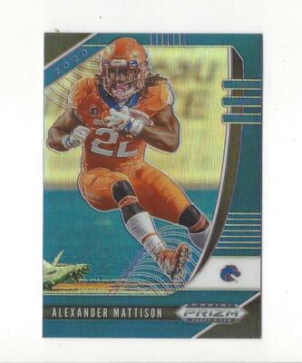 2020 Prizm Draft Picks Football Blue Prizms Singles - You Choose