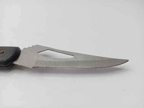 Folding Knife Collectible Pocket Travel Accessory Tourist Black Beautiful Rare - Picture 3 of 19
