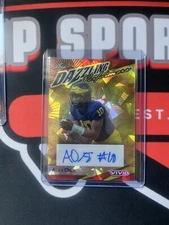 2024 Leaf Vivid Dazzling Performers Alex Orji Autograph 4/8