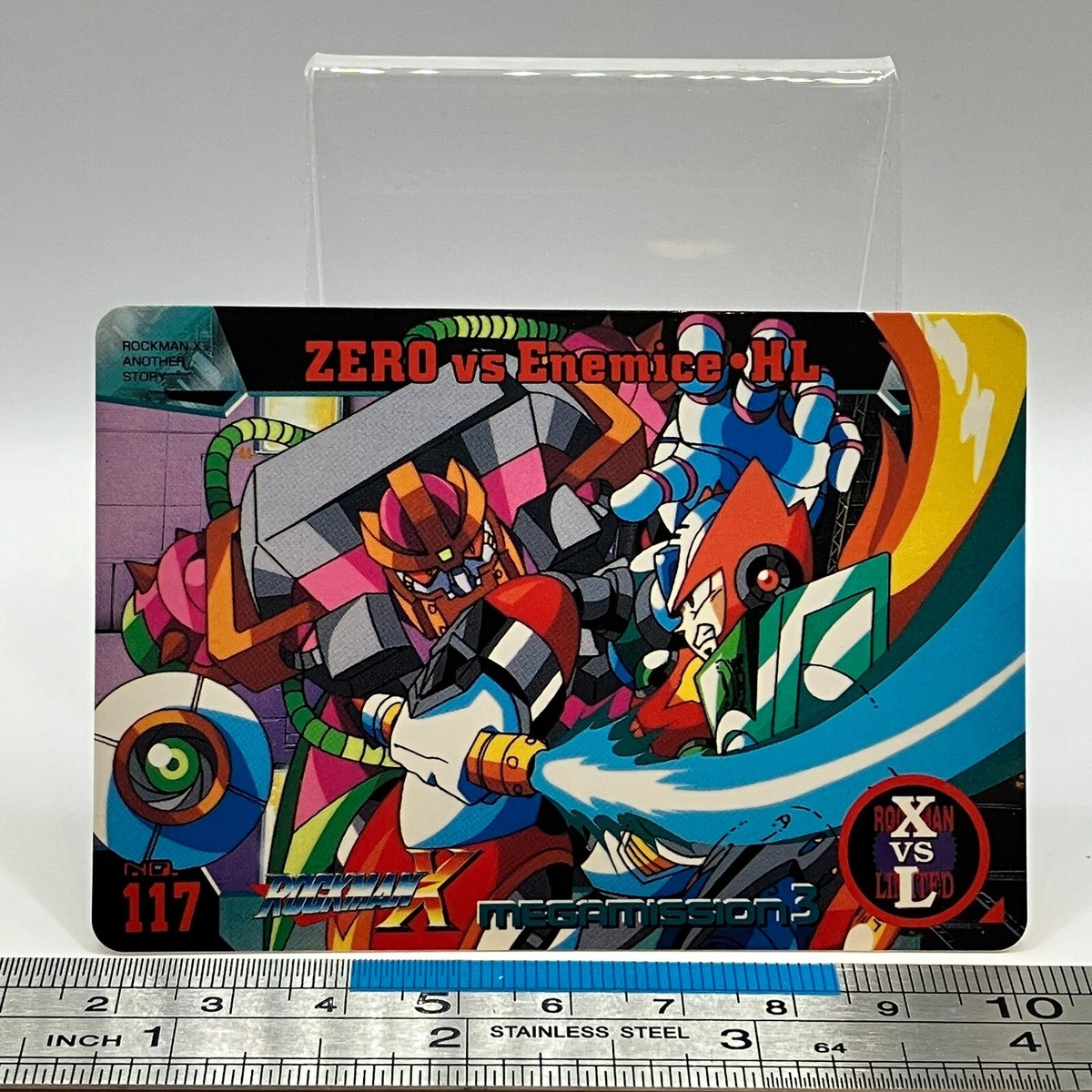 Zero Enemice HL 117 Mega Man Carddass Vintage Card 1996 BANDAI TCG