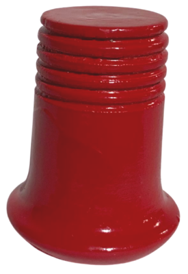 1 JUMBO RED WOOD THIMBLE Climax Manipulation Prop Magic Trick Big