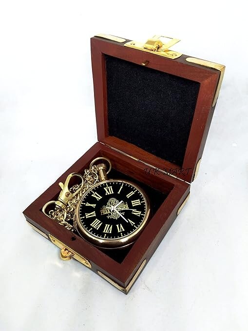 Reloj de bolsillo totalmente personalizado I Your Image Backside The Watch