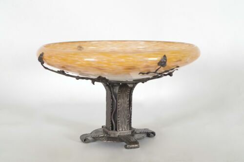 Étrier De Dame Ancien 18-19ème Siècle - Fer Forgé Et Cuir - Objet De Décoration équitation