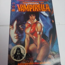 Limited to 300 Vengeance of Vampirella #6  Centerfold missing 1994 Harris Comics