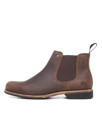 brown casual boots