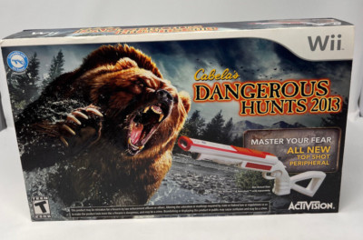 Cabela's Dangerous Hunts 2013 Box Pack W/ Top Shot Peripheral (Wii)